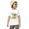thumbnail image 2 of I'm Just Here for the Chicks Toddler T Shirt (White, 4T), 2 of 2