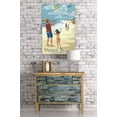thumbnail image 3 of Venice Beach, California, Kite Flyers (24x36 Giclee Gallery Art Print, Vivid Textured Wall Decor), 3 of 3