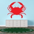 thumbnail image 3 of Animal Wall Decals for Care Taker Daycare - Deep Blue Sea Creature Crab DIY & Creativity Boy Girl Bedroom Wall Sticker - Size: 20 In x 18 In, 3 of 5