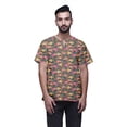 thumbnail image 1 of Atasi Kurta Courte Ajustée en Coton Cambric Imprimé Col Trou de Serrure Chemise Décontractée, 1 of 5