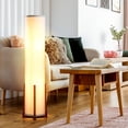 thumbnail image 3 of Brightech Parker 48 Inch Tall Decorative Tower Shade Soft LED Light Floor Lamp, 3 of 11