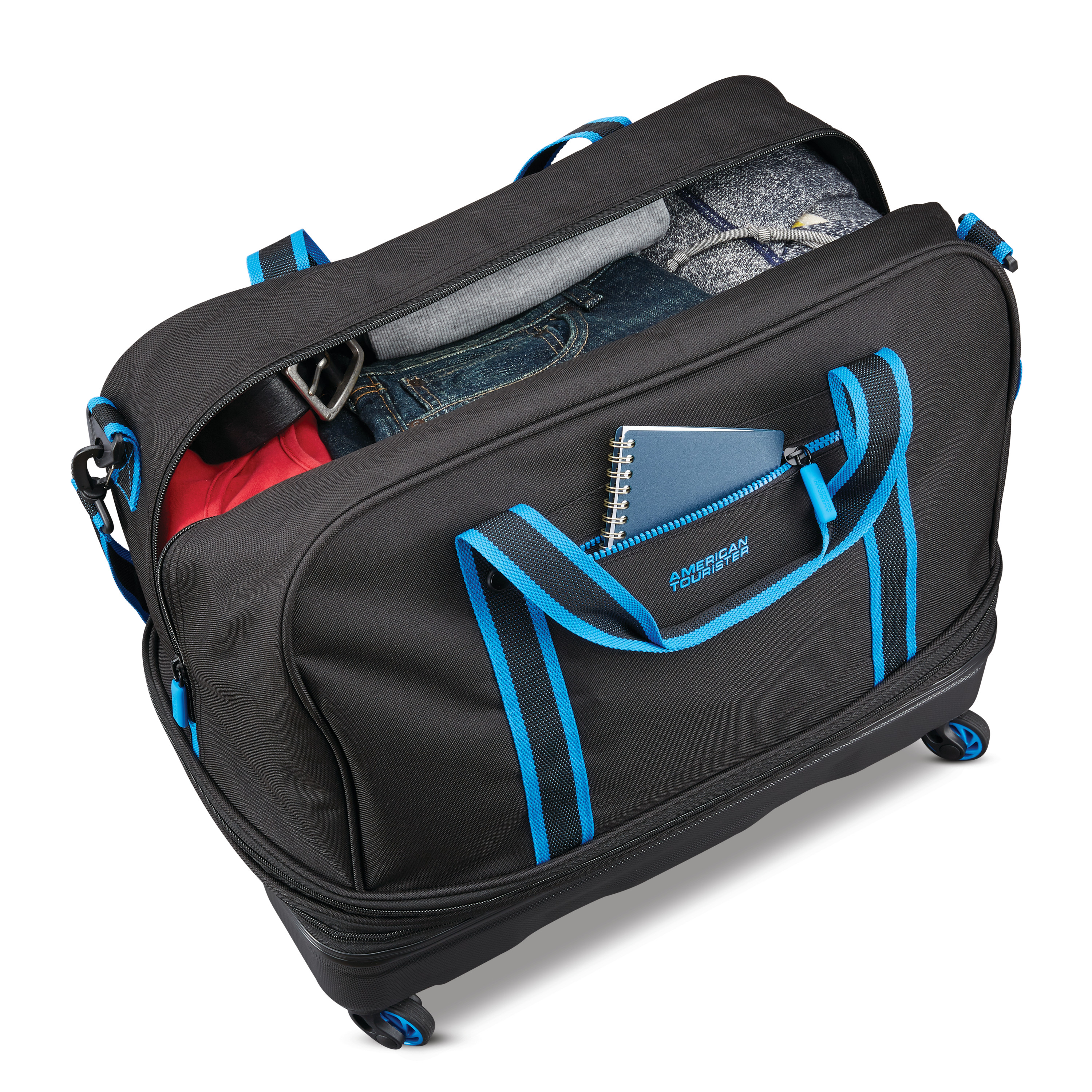 American Tourister Exo Hybrid Expandable Rolling Duffel photo 5