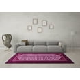 thumbnail image 3 of Ahgly Company Indoor Round Persian Pink Traditional Area Rugs, 4' Round, 3 of 4