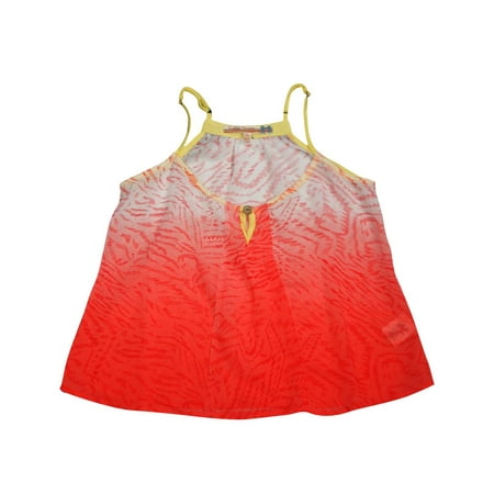 Vintage Havana - Big Girls  Dip Dye Tank 32014-10/12 (coral dip dye)