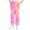 Pink, variant on Lopecy-Sta ​Kids Elastic Waist Pants with Side Pockets - Lightweight Relaxed Fit Breathable Trousers for Boys Girls Spring Autumn School Playwear