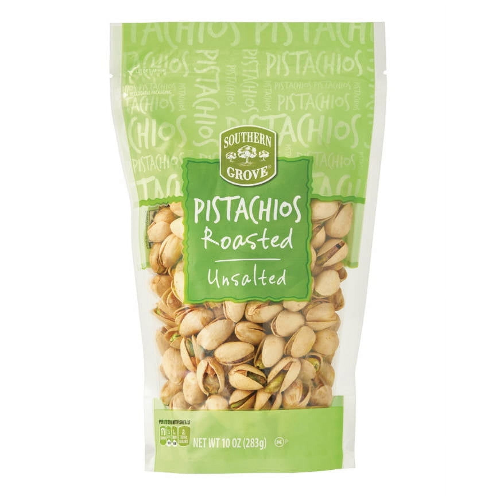 Unsalted Roasted Pistachios, 10 oz- Pack of 5