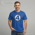 thumbnail image 2 of Men's Marvel: Fantastic Four Classic Logo Graphic T-Shirt, 2 of 10