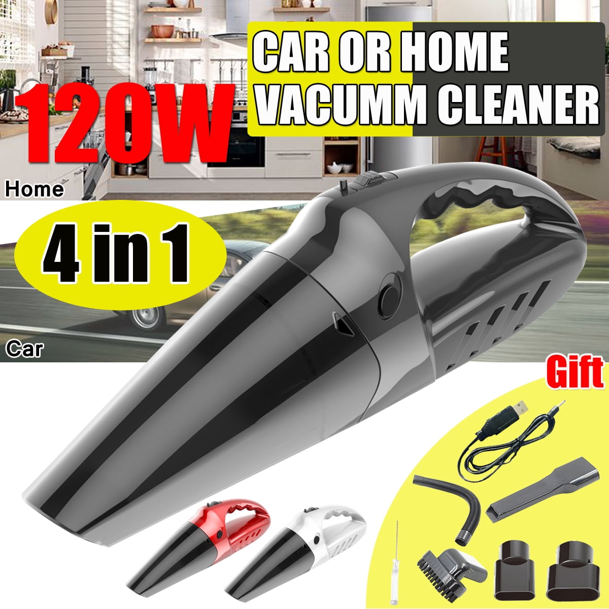 Handheld Vacuum Portable Vacuums Cleaner Pet Hair Vacuum Powerful Dust