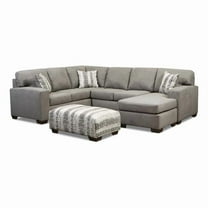 Neo Living NL707-CHAR-SEC-CHAISE Kaiden Corner Sectional with Right Facing Chaise, Charcoal