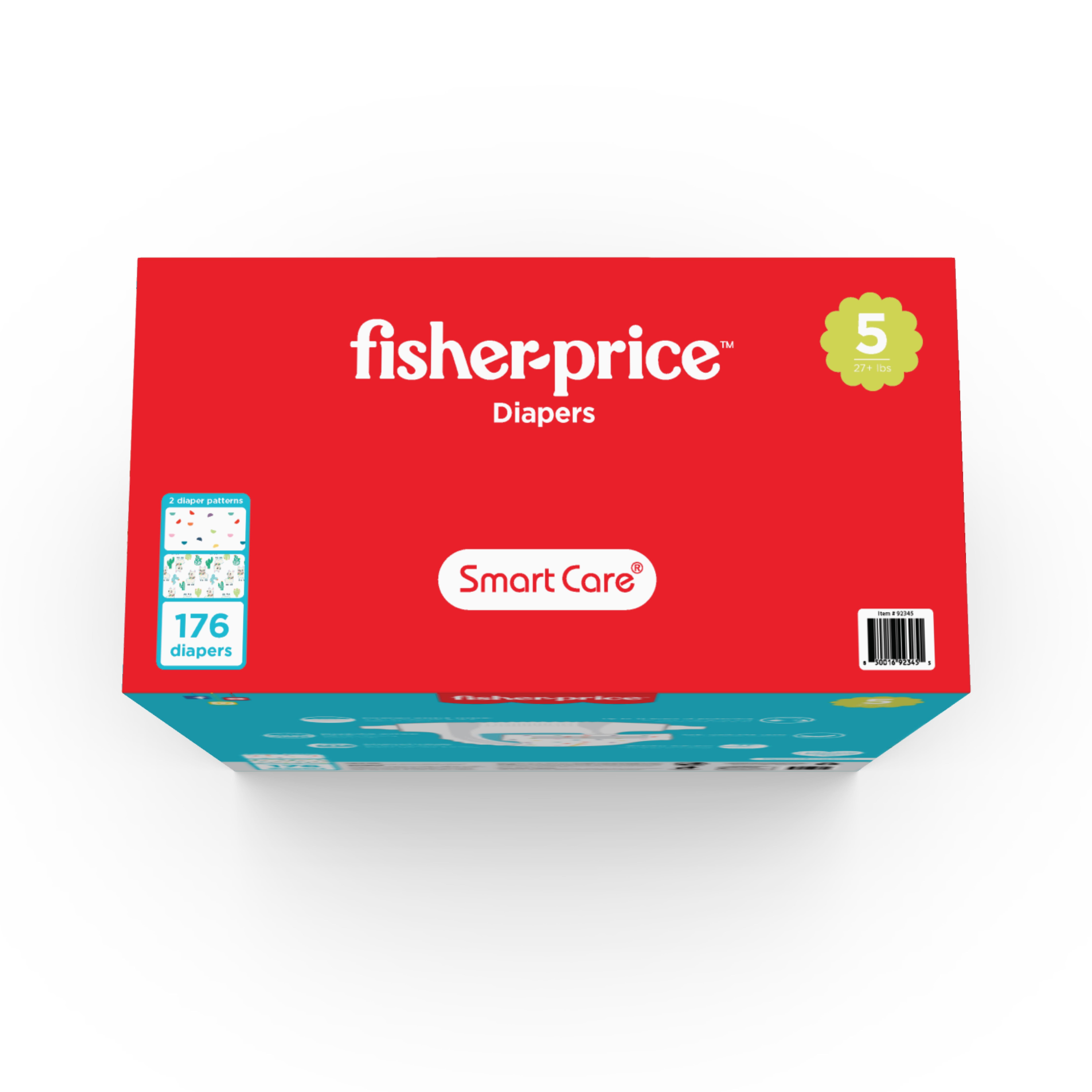 Fisher-Price Size 5 Diapers 176 ct