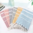 thumbnail image 3 of Gash Hao Turkish Beach Towel 39 x 71 Quick Dry Sand Free Lightweight Large Oversized Beach Towel, 3 of 5