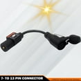 thumbnail image 5 of CARROFIX NEW Truck to Trailer Light Converter American 7-Way to European 13-Pin Connector, 5 of 7
