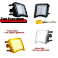 thumbnail image 4 of GTINTHEBOX For 2010 2011 Toyota Prius Switchback LED Turn Signal Lights Parking Lamp Clear, 4 of 11