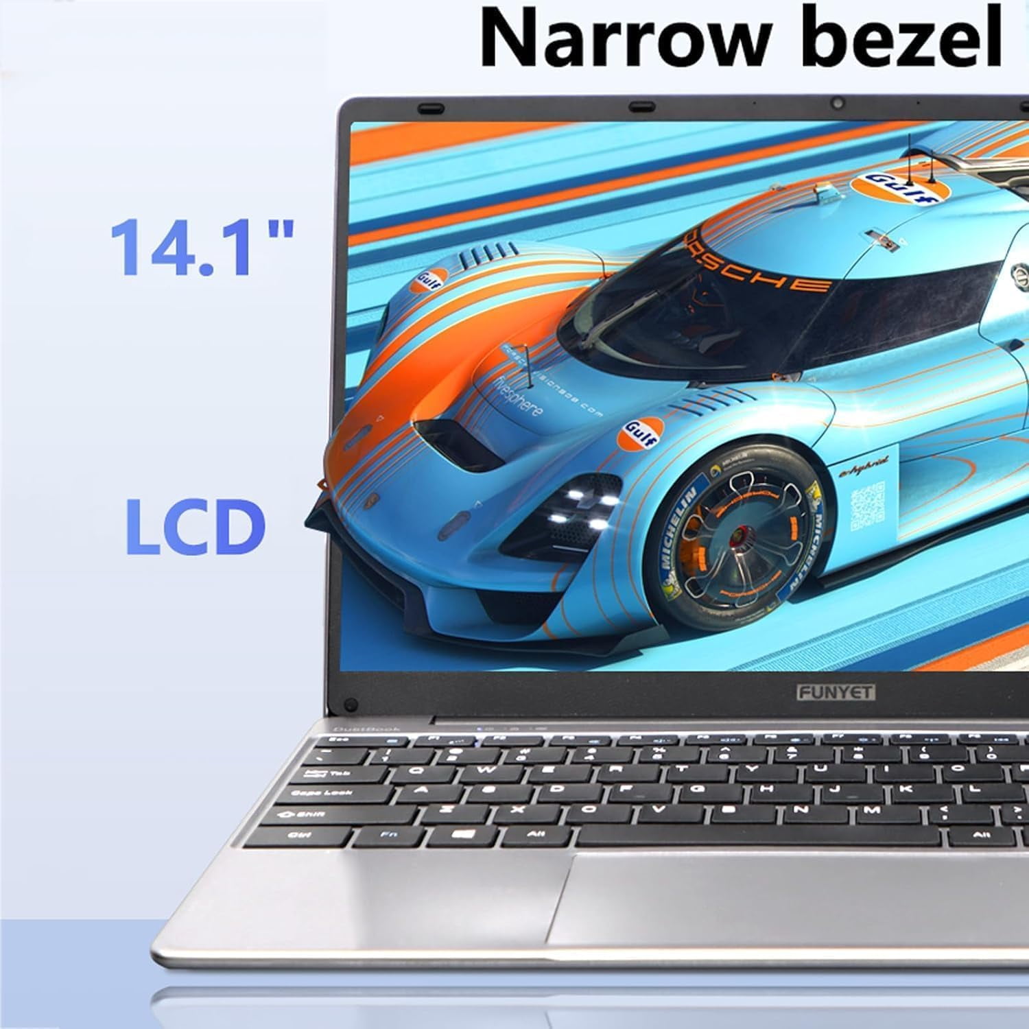Chheart 14 Inch Gaming Laptop, Laptop Computer Windows 11 Pro, 16GB RAM 512GB SSD, Intel 11th Gen N5095 Processor(up to 2.9 GHz), FHD 1920 x 1080, BT 4.2