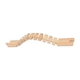 thumbnail image 3 of Accesorios de tren de madera, juego de construcción de vías de tren, juguete Montessori, piezas de carreteras y vías de tren, para niños de más de 3 Pista transformable, 3 of 9
