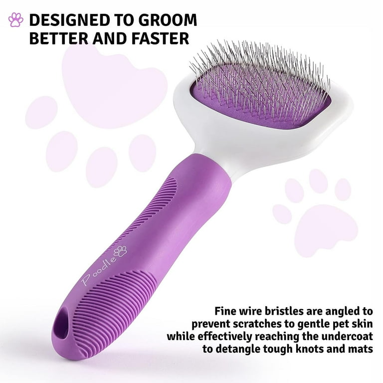 Poodle grooming brush deals