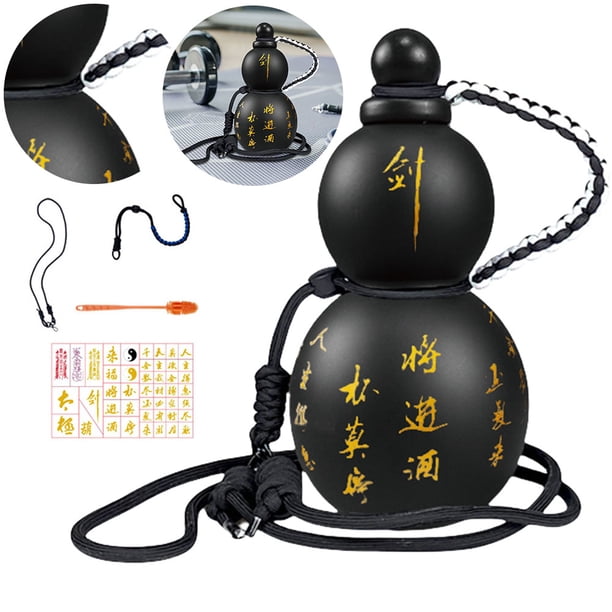 Botella vino calabaza retro-Inspi china Hervidor rojo