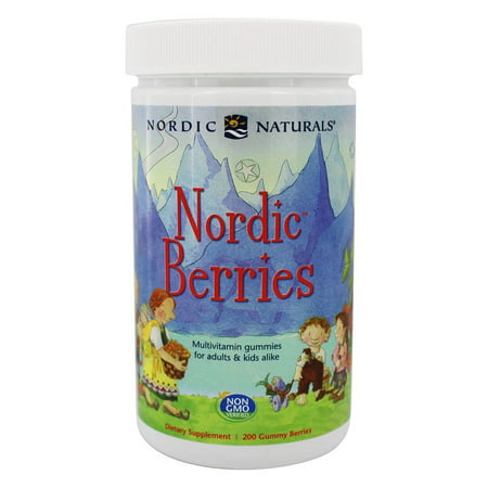 Nordic Naturals - Nordic Berries multivitamines gélifiés - 200 Gummies