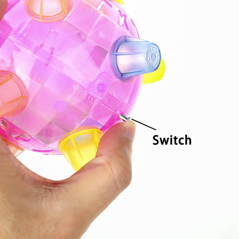 Balle lumineuse clignotante à LED sautant Joggle Bopper musique