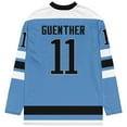 thumbnail image 3 of Utahs Mammoth Fans Club Cosplay Hockey Jersey Guenther 11 Logo V-Neck Long Sleeve Sportwear Shirts, 3 of 6