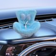 thumbnail image 5 of Doll Car Seat for 17cm Dolls, Doll Car Seat with Air Vent Clip and Desktop Stand, Cute and Functional Car Ornament for Doll Fans, Collectors [Bowknot] Blue, 5 of 8