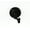 Black, variant on Alno A8385-PC Contemporary I - Chrome