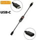 thumbnail image 3 of Power Switch USB Type C with Indicator Light Male to Female USB-C Extension Cable Switch for 4B 2 P, 3 of 5