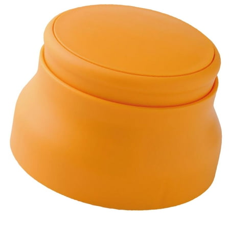 FRCOLOR Fashion Rice Ball Mold for Making Rice Ball in Fun Shapes with Food Grade Plastic Orange 1 Pc