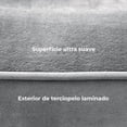 thumbnail image 3 of Cama para perro mediano  cama Para mascota transpirable e impermeable, Sofa cama perro con soporte para cabeza, funda extraible lavable y antideslizante en la parte inferior (GRIS, MEDIANA), 3 of 6