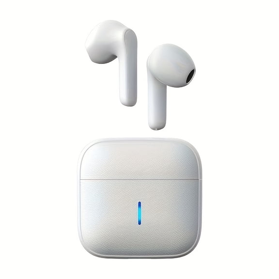 Wireless Active Noise Cancelling Earbuds, In-Ear Stereo Earphones with Microphone & Charging Case, Compatible with iOS/Android