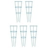 Glamos Wire 42 in. Vibrant Blue Round Heavy Duty Tomato Cage (5 Pack)
