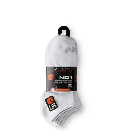 AND1 - Men's Lightweight Low Cut Performance Socks, 12-Pack - Walmart.com