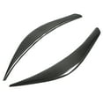thumbnail image 4 of Headlight Eyebrow Cover, Headlight Eyebrow Trim  Abrasion Resistant Gloss Black Anti Scratch  For Car, 4 of 8