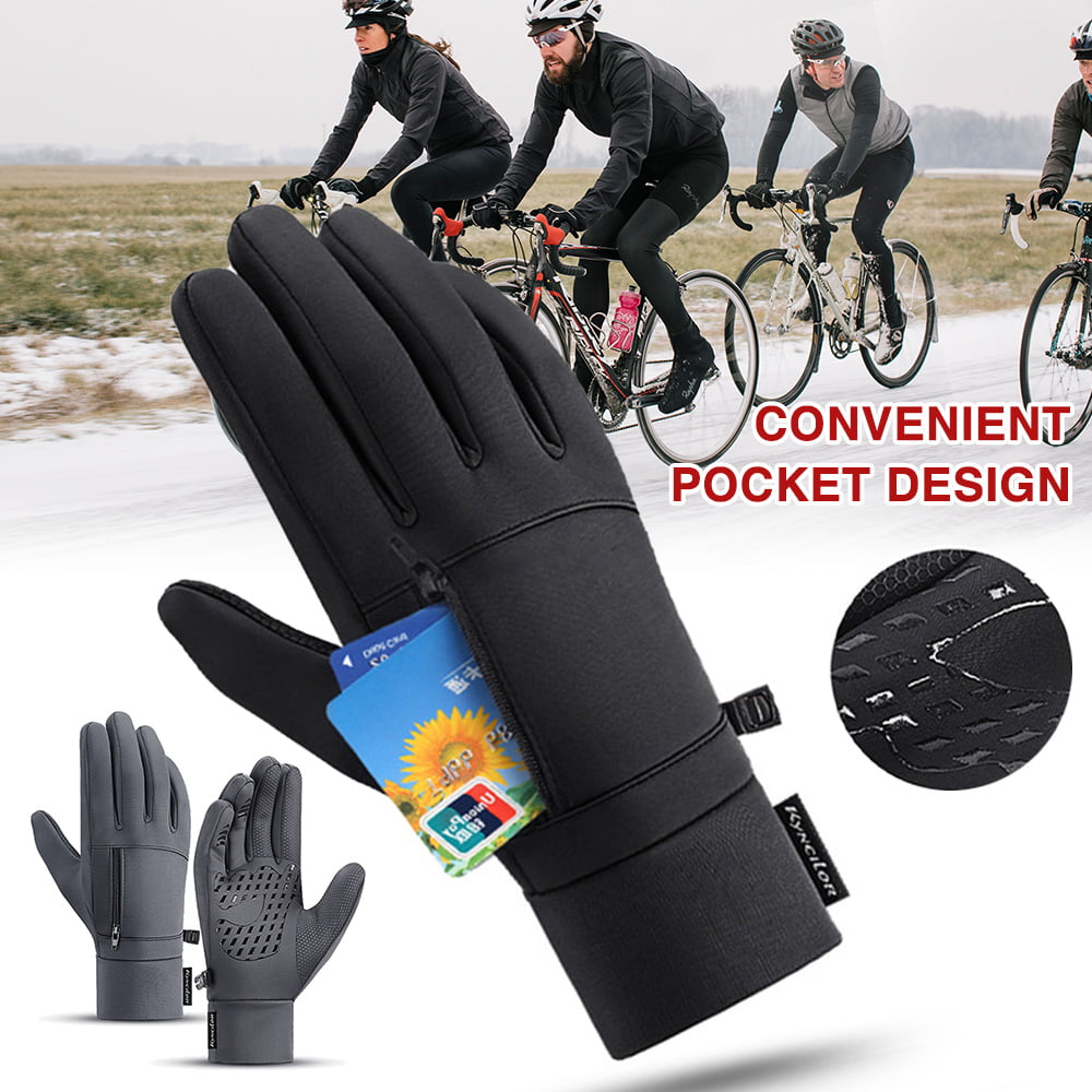 Details about   Winter Sports Thermal Gloves Soft Shell Windproof For Skiing Cycling Driving 