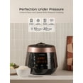 thumbnail image 2 of CUCKOO High Pressure Rice Cooker 10-Cup Uncooked / 20-Cup Cooked with Nonstick Inner Pot, Large Rice Maker with 13 Menu Options and Steam Plate, Fuzzy Logic Tech, Voice Guide, Black (CRP-P1009SB), 2 of 9
