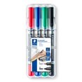 thumbnail image 1 of Marcador STAEDTLER 348 WP4 Lumocolor Duo Paquete de 4, 1 of 4