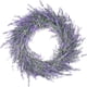 thumbnail image 1 of Corona de lavanda de 45 cm Corona de entrada de primavera Guirnalda de flores artificiales Decoración de pared para ventana colgante, 1 of 5