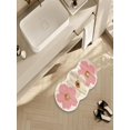 thumbnail image 4 of Flower Pattern Non-Slip Washable Area Rug, Rubber-Backed Indoor Outdoor Floor Mat for Entryway, Kitchen and Bedroom Home Decor, 4 of 5