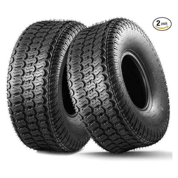2Pcs 20x8.00-8 Lawn Mower Tires,20x8-8nhs Turf Saver Tire Replacement for Riding Mower,Garden Tractor,Golf Cart,Turf Tire-Load Range B Tubeless
