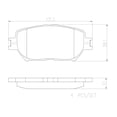 thumbnail image 2 of BALATAS CERAMICAS CAMRY 2002 TOYOTA 3.0L V6 Delanteras BREMBO ., 2 of 5