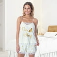 thumbnail image 6 of Disney Women's Beauty and The Beast Our Story Cami and Shorts Pajama Set, 6 of 7