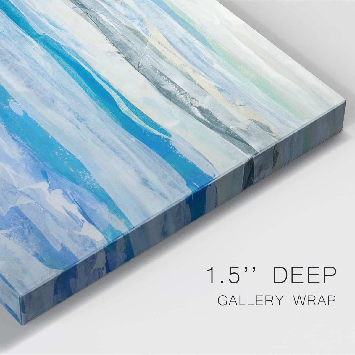 Swimming Ashore Premium Gallery Wrapped Canvas - Ready to Hang