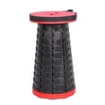 thumbnail image 1 of (red)The Stoolpal Portable Telescopic Stool - Sturdy Retractable Folding Chair - Collapsible Telescoping Seat, 1 of 4