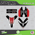 thumbnail image 2 of Kalair GFX Graphics Kit for Kawasaki KX100 (2014-2021) Turbo Series, 2 of 5
