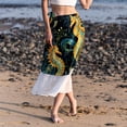 thumbnail image 6 of Sea Horse Stunning Summer Chiffon Beach Dress for Women, for the Beach, 6 of 6