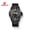 Black shell + black surface + black strap, variant on Men's Quartz Watch, Business Luxury Men's Watch, Steel Band Waterproof Quartz Watch, Men's Fashion Wristwatch