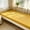 Yellow, variant on 78x35 Inch Single Fitted Bed Sheet, Soft Fiber Mattress Protector, Secure Non Slip Bed Cover, Academic Dormitory Bedding Supply