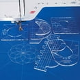 thumbnail image 1 of Koszal Patchwork Ruler DIY Flexible Convenient Quilting Tailor Craft Sewing Patchwork Ruler for Household, 1 of 7