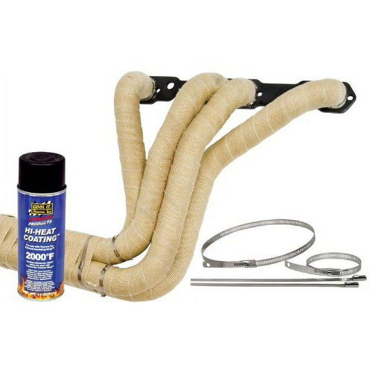 Thermo Tec 19102 Exhaust Insulation Wrap Kit