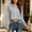 Gray, variant on Women's Cute Cropped Ruffle Hoodie Zip up Long Sleeve Sweatshirt Pullover Jacket Lightweight Hooded Cardigan
